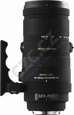 Sigma 120-400mm F4.5-5.6 APO DG OS HSM s bajonetem | CZC.cz