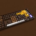 Akko Chocolate, 158 kláves, ASA, hnědé_1308407608