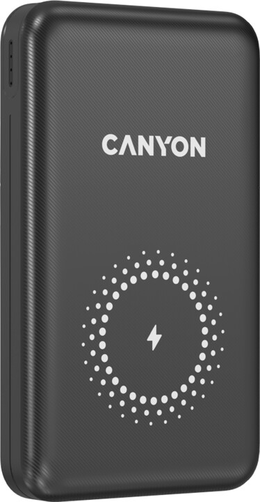 CANYON powerbanka PB-1001B, MagSafe, 10000mAh, PD&amp;QC3.0, černá_1129809658