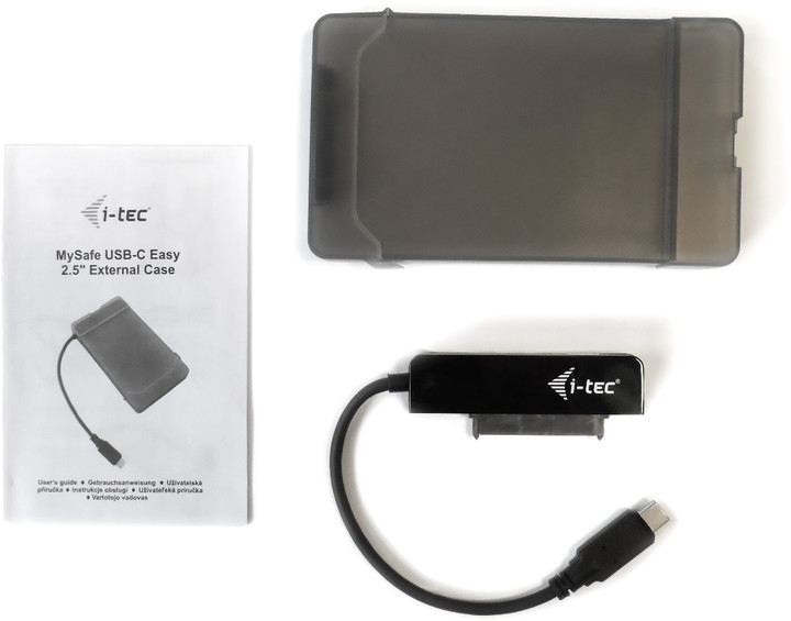 i-tec MySafe Easy 2,5&quot; USB-C 3.1 Gen 2, černá_336969931