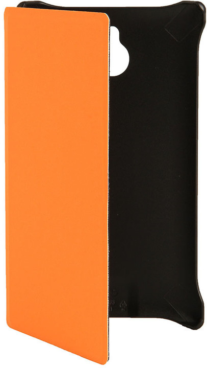 Nokia CP-633 flipové pouzdro pro X2-00, oranžová_2036424053