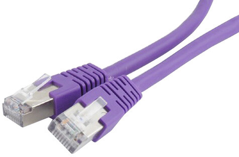 Gembird Cablexpert Patch kabel FTP CAT6, stíněný - 0.5m - fialová