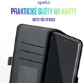 Spello by Epico flipové pouzdro pro Xiaomi Redmi Note 12 4G, černá_578684271