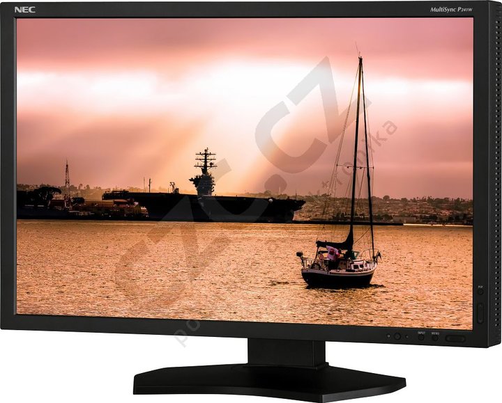 NEC MultiSync P241W, černý - LCD monitor 24&quot;_697875180