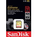 SanDisk SDHC Extreme 32GB 90MB/s UHS-I U3_894778464