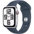 Apple Watch SE 2023, Cellular, 44mm, Silver, Storm Blue Sport Band - M/L_867309713