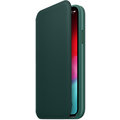 Apple kožené pouzdro Folio na iPhone XS, piniově zelená_1787833128