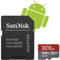SanDisk Micro SDXC Ultra Android 400GB 100MB/s A1 UHS-I + SD adaptér