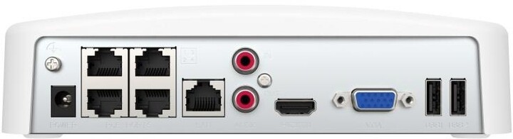Tenda K4P-4TR Video Security Kit - NVR 4-kanály + 4x IP kamery_1872470290