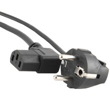 Gembird CABLEXPERT kabel napájecí, pravoúhlý konektor, 1,8m_1357898700