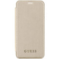 Guess Iridescent Book Pouzdro Gold pro iPhone X