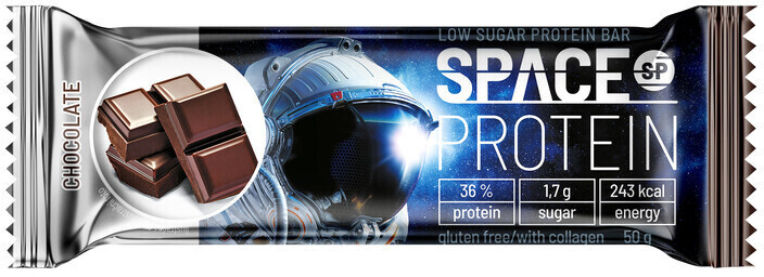 Space Protein Sugar Chocolate, čokoláda, 50g_811766140