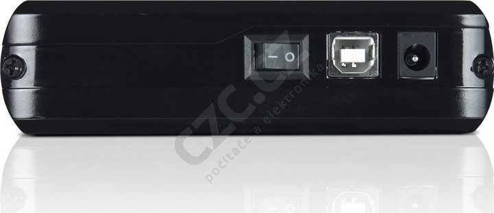 Sweex 3.5&quot; SATA II HDD Enclosure USB, černá_2125228405