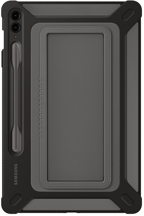 Samsung odolný zadní kryt pro Galaxy Tab S9 FE+, titanová_607239918