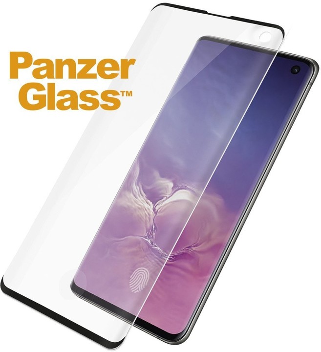 PanzerGlass ochranné sklo Premium pro Samsung Galaxy S10, FingerPrint Ready, černá_1807410901