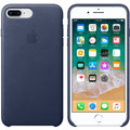 Apple kožený kryt na iPhone 8 Plus / 7 Plus, půlnočně modrá