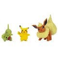 Figurka Pokémon - Pikachu, Larvitar a Flareon_398680163