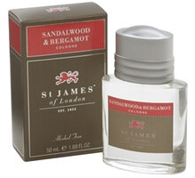 Kolínská voda St James of London, santalové dřevo a bergamot, 50 ml