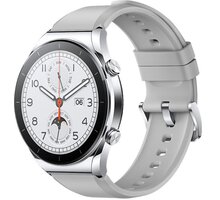 Xiaomi Watch S1, Silver Poukaz 200 Kč na nákup na Mall.cz