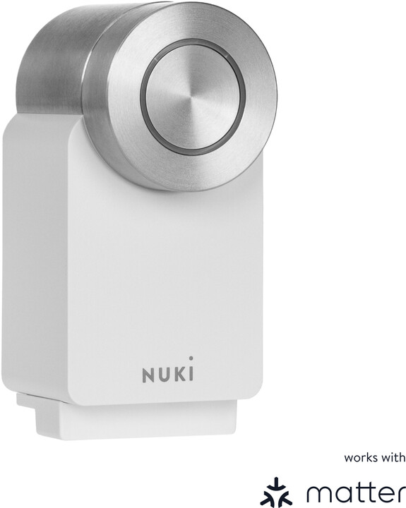 NUKI Smart Lock PRO, 4. generace, s podporou Matter, bílý_732982561