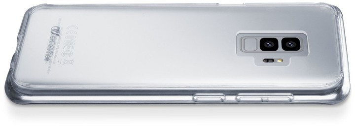 CellularLine zadní čirý kryt s ochranným rámečkem CLEAR DUO pro Samsung Galaxy S9 Plus_682939005