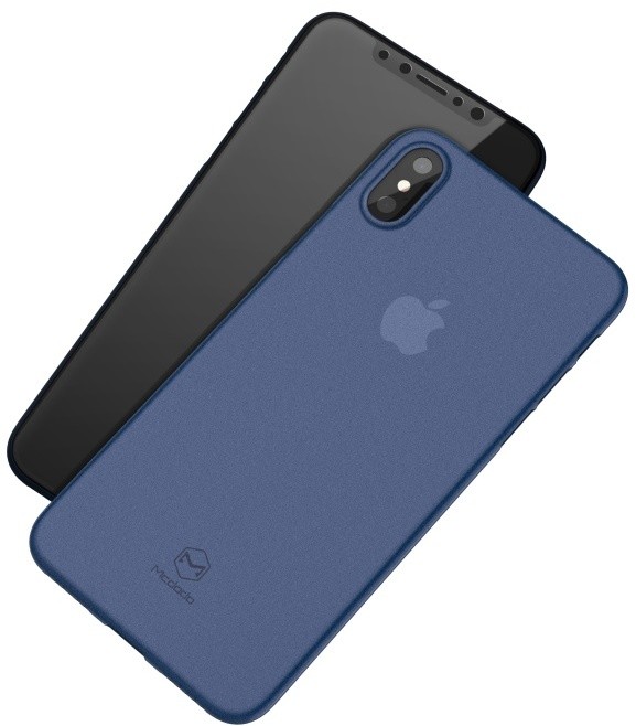 Mcdodo tenký zadní kryt pro Apple iPhone X/XS, čiro-modrá_1058344261