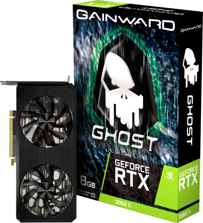 Gainward GeForce RTX 3060 Ti Ghost, LHR, 8GB GDDR6_790556973