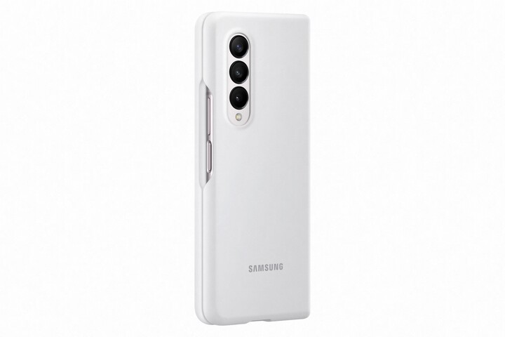 Samsung silikonový zadní kryt pro Galaxy Z Fold3, bílá_1360968841