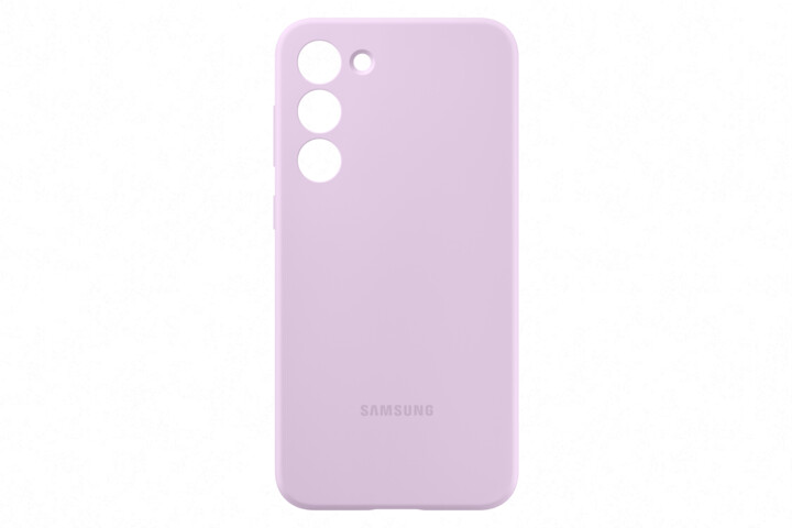 Samsung silikonový zadní kryt pro Galaxy S23+, fialová_193307254