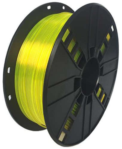 Gembird tisková struna (filament), PETG, 1,75mm, 1kg, žlutá_1466327568