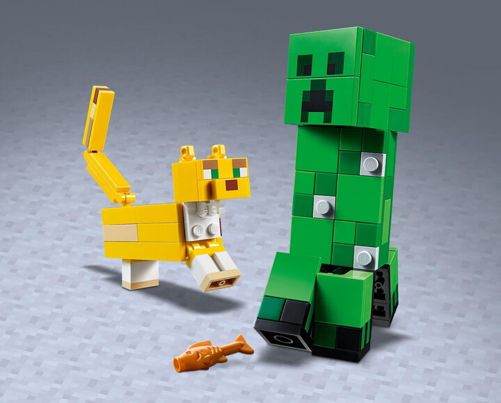 LEGO® Minecraft® 21156 Velká figurka: Creeper a Ocelot_1466345473