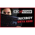 Nešvihejte hlavou o klávesnici! | Niceboy ORYX K600 | CZC vs AtiShow