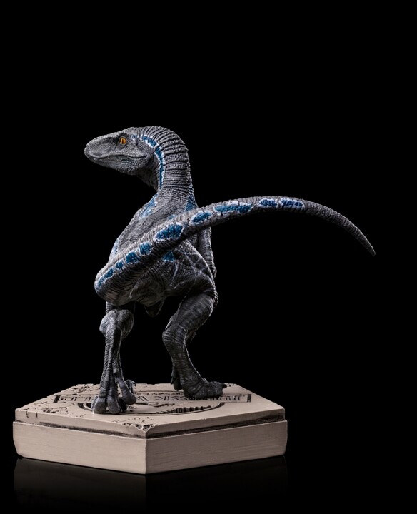 Figurka Iron Studios Jurassic Park - Velociraptor Blue B - Icons_1788842979