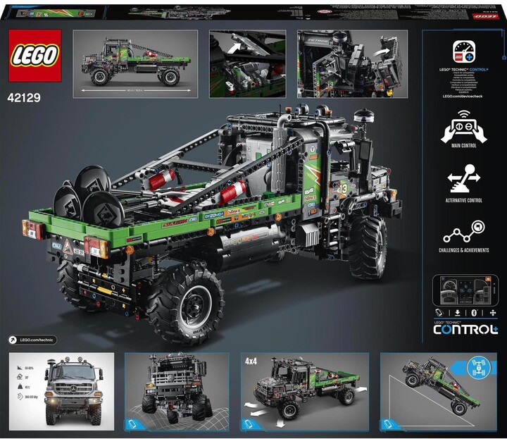 LEGO® Technic 42129 Truck trialový vůz Mercedes-Benz Zetros 4x4_1131758798