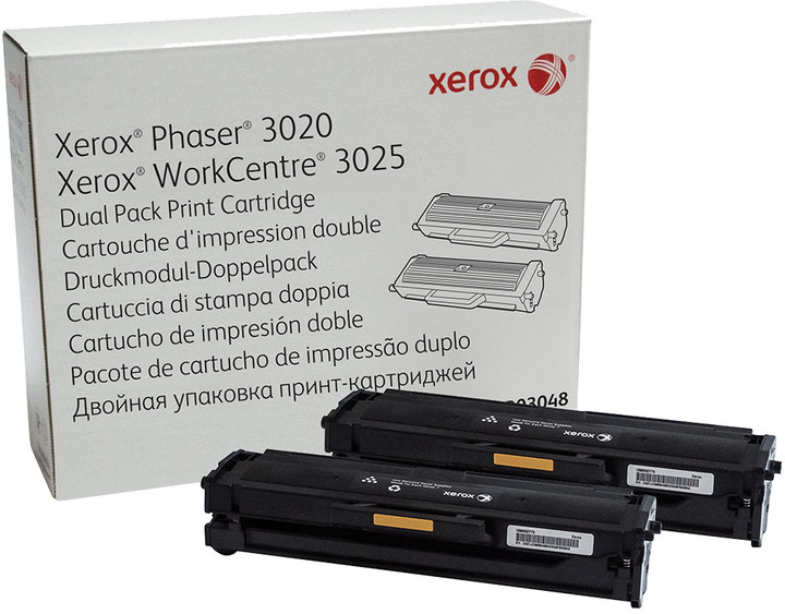 Xerox 106R03048, černá, dual pack_323608222