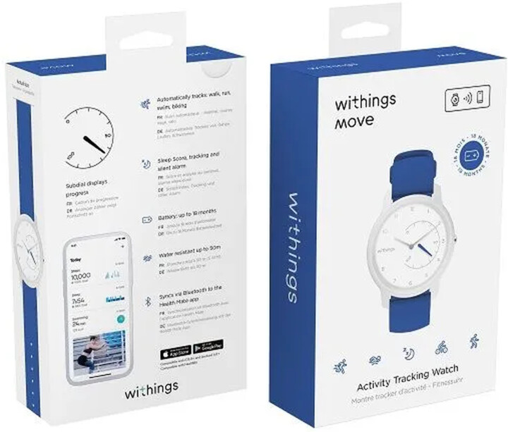 Withings Move - White / Blue_413041231