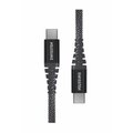 SWISSTEN odolný datový kabel USB-C - USB-C, 60W, kevlarový, 1.5m, černá_1405821724