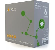 Solarix instalační kabel CAT6 UTP PVC Eca 100m/box Poukaz 200 Kč na nákup na Mall.cz