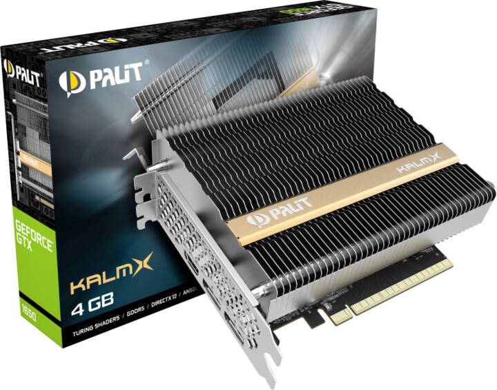 PALiT GeForce GTX 1650 KalmX, 4GB GDDR5_63618348