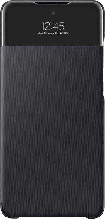 Samsung flipové pouzdro S View pro Samsung Galaxy A72, černá_1287429199