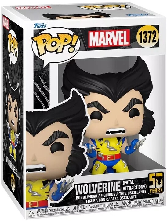 Figurka Funko POP! Marvel: Wolverine 50th - Ultimate Wolverine w/ Adamantium (Marvel 1372)_1060230119