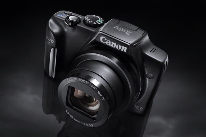 Canon PowerShot SX170 IS, černá_1069841183