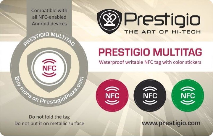 Prestigio NFC MultiTag PVC štítky_1280007587