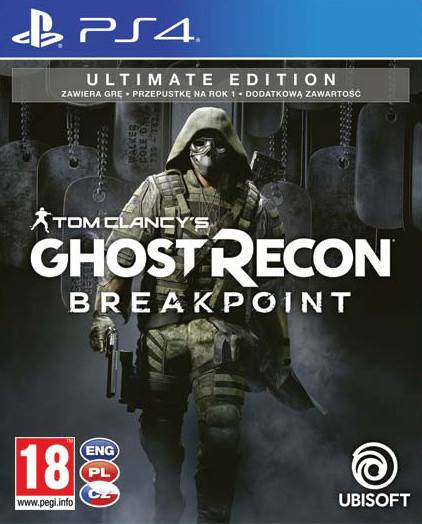 Tom Clancy&#39;s Ghost Recon: Breakpoint - Ultimate Edition (PS4) + Figurka Nomada_2055861390