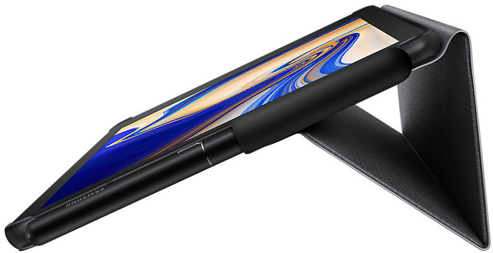 Samsung Tab S4 polohovatelné pouzdro, černé_1800408726