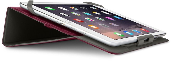 Belkin iPad Air 1/2 pouzdro Athena Twin Stripe, tmavě červená_649860333
