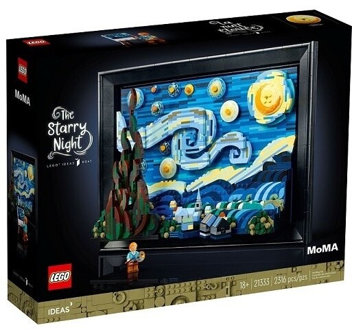 LEGO® IDEAS 21333 Vincent van Gogh – Hvězdná noc_1198877876
