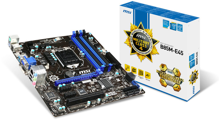 MSI B85M-E45 - Intel B85_289051016