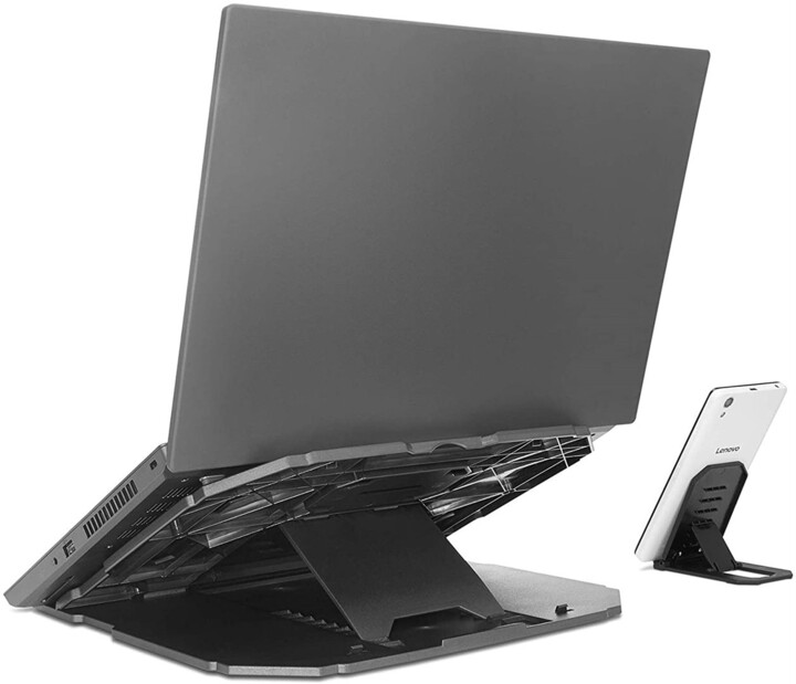 Lenovo podstavec 2v1 pro notebook 15", černá
