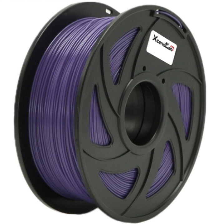 XtendLAN tisková struna (filament), PLA, 1,75mm, 1kg, zářivě fialový_1126032015